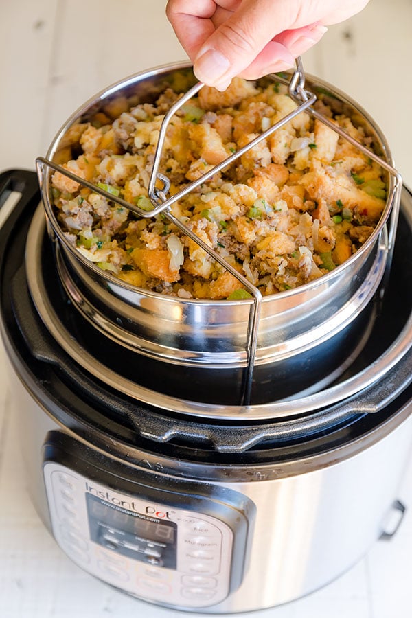 Can i use a glass bowl in an instant pot Pot In Pot Instant Pot Cooking Busy Cooks