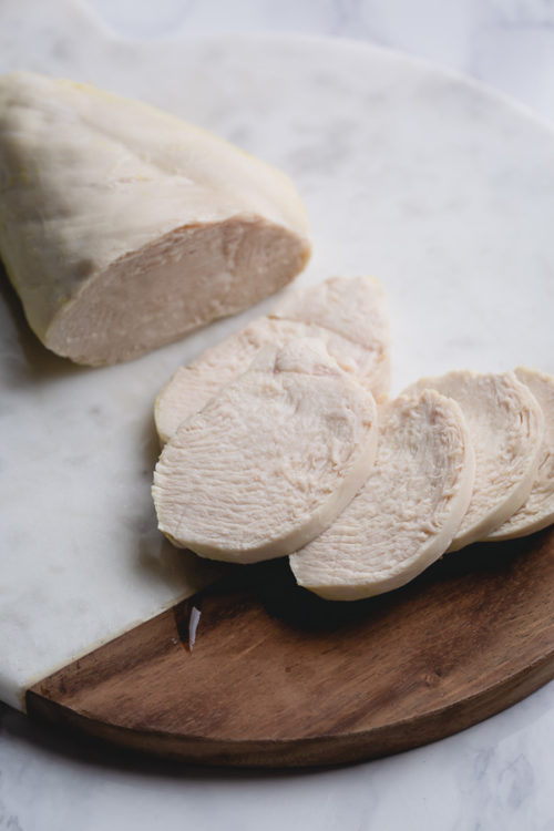 Learn to cook frozen chicken breasts in Instant Pot, step by step. Juicy flavorful chicken guaranteed! #frozenchickenbreast #InstantPotrecipe #Instantpotchicken
