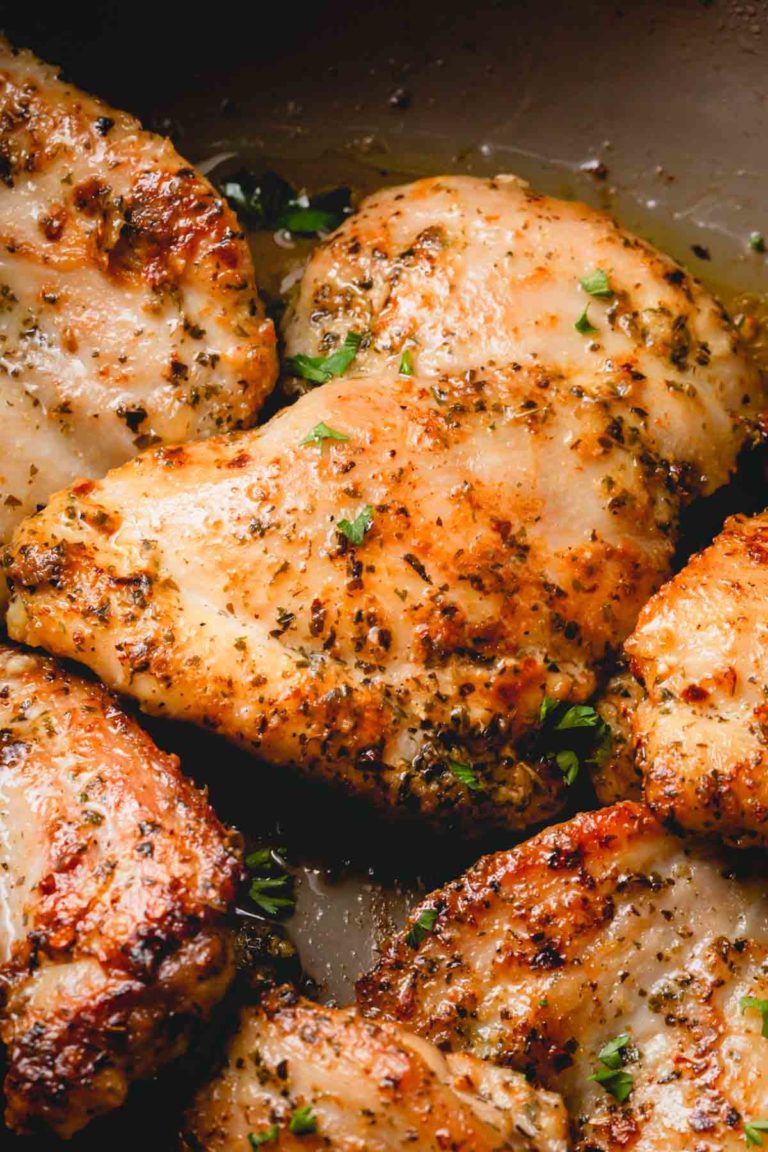 Stove Top Chicken Thighs - Busy Cooks